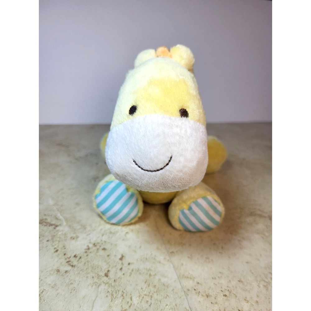 Child Of Mine Plush Giraffe Stuffed Animal Yellow Toy Wind‎ Up Musical Animated